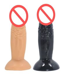 YUELV 472 inch Mini Anal Dildo For Beginners Realistic Flexible Dildo With Base Gspot Stimulate Adult Erotics Sex Toys For Women1502403