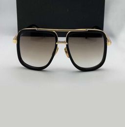 Classic Square Pilot Sunglasses for Men 2030 Gold Titanium Brown Gradient gafas de sol Sonnenbrille Vintage Sun glasses UV400 Prot3481728