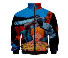 Anime Man 3D Print Stand Collar Zipper Jackets Casual Hoodies Streetwear Hipster Cool Hooded Sweatshirt Male Outerwear6772408