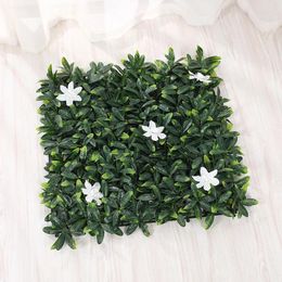Decorative Flowers Simulated Colorful Lawn Garden Indoor Decoration Fake Green Artificial Plant Wall And
