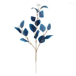 Decorative Flowers Ins Wedding Flower Arrangement Foliage Ornaments 3 Forks Eucalyptus Leaves Apple Home Simulation Greenery