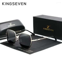 Sunglasses KINGSEVEN Women's Gradient Polarised Lens Luxury Design Ladies Elegant Lunette De Soleil Femme