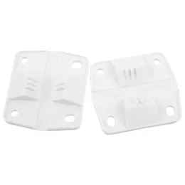 Storage Bags Practical Replaceable Hinge 1.3cm Height 4x16mm Screw 5.7x5 Cm Size Plastic Material White Colour