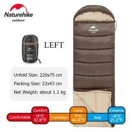 Sleeping Bags Slee Bag Tralight Compact Potable Envelope Winter Cotton Quilt Travel Outdoor Cam 231006 Drop Delivery Sports Outdoors C Dhbww