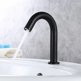 Bathroom Sink Faucets Intelligent Sensor Water Basin Faucet Automatic Wash AC Control