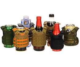 Garden Military Mini Tactical Premium Beer Koozie Molle Vest Beverage Cooler Inventory Whole7202180