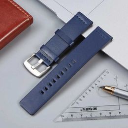 Watch Bands New Quick Release Leather band for Samsung Galaxy Gear S3 Straps Smart Bracelet 18mm 20mm 22mm 24mm Band H240504