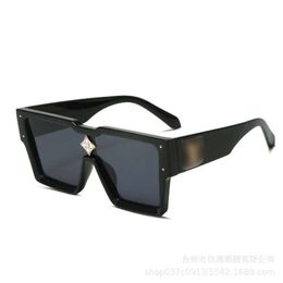 Ysl European And American Diamond Inlaid Box Connected Ysl Sunglasses Logo Y Sunglasses With A High-End Feel Sun Protection Shading Personal 988