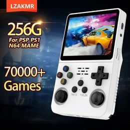 OPEN SOURCE Handheld Game Console For PSP PS1 N64 Retro Rocker Arcade R36S Portable 35 IPS Screen 240430
