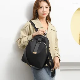 School Bags Selling Oxford Cloth Women's Backpack 2024 Casual Fashionable High-quality Large Capacity Shoulder Bag Bolso De Mujer