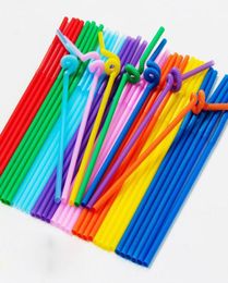 50Pcs MultiShaped Pegeant Plastic Drinking Straws Wedding Birthday Party Multi Color Straw Bar Accessories Paille5253809