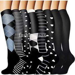 Socks Hosiery Compression Socks For Women Medical Prevention Of Varicose Veins Diabetes Nursing Socks For Men Outdoor Running Football Bicycle Y240504