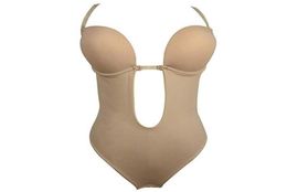 Bustiers Corsets Women039s Shapewear U Plunge Slips Backless Strapless BodySuit Bikini Sleeveless Thong Bottom Seamless Slimm4053505