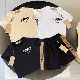 Kids T-shirts Shorts Sets bear Designer brand baby Clothing set toddler Shorts white black Boys Girls Clothes Summer Tracksuit youth Clothes