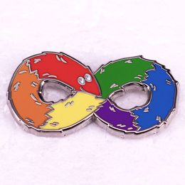 Autistic Quotes Enamel Pins Care Autism bowknot Kids Brooch Rainbow Puzzle Pieces Lapel Badge Jewellery for Psychological Institutions