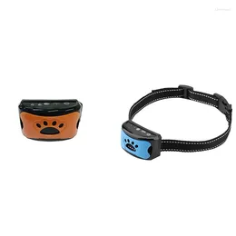 Dog Collars Pet Anti-Barking Electric Ultrasonic Vibration Collar Automatic Training