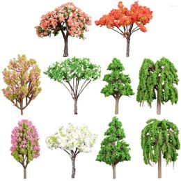 Decorative Flowers Simulated Tree Ornaments Sand Table Fake Micro-Landscape Micro Landscape Plant Decor Model House Plants