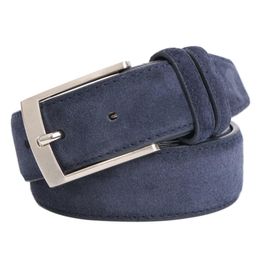 Style Fashion Brand Welour Genuine Leather Belt For Jeans Men Mens s Luxury Suede Straps 2202178896516