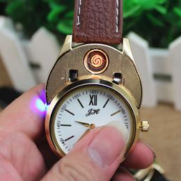 Personalized Watch Cigarette Electronic Lighter Rechargeable USB Lighter Watch
