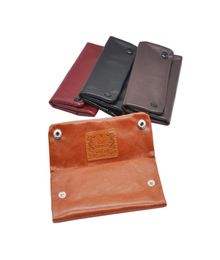 152x80mm PU Leather Tobacco Pouch Multicolor Dry Herb Storage Bag Tobacco Holder Wallet New Arrival Purse Smoking Accessories7315930