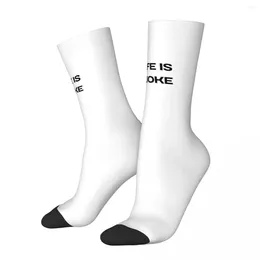 Women Socks Funny Word Harajuku Desgin Stockings Autumn Anti Slip Men Breathable Design Skateboard