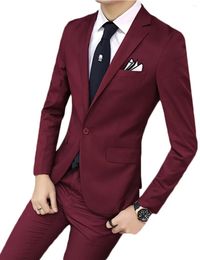 Men's Suits Suit Jacket Notch Lapel One Button Formal Blazer Coat For Business Office Casual