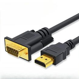 HDMI-compatible To VGA Conversion Line with Decoder Installation Simple Operation No Software and No Setting Use Directly