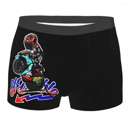 Underpants Custom Fabio Quartararo Underwear Men Breathable Boxer Briefs Shorts Panties Soft For Homme
