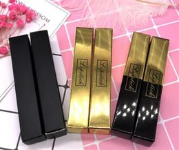 50 100pcs 18 18 102mm Cosmetic Gold Packing Box for Lipstick Tube Black Empty Paper Packing Boxes for Lipgloss Tube Accessories2904142035