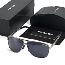 POLICEr Luxury Brand Sunglasses Polarised Design Eyewear Male Driving Antiglare Glasses Fashion UV400 trend Men 240417