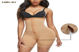 HEXIN Full Body shaper Modelling Belt Shapewear Bodysuit Women Postpartum Recovery Slimming Waist Trainer Seamless Corset Y2007106790575