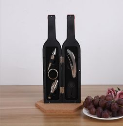 5 Pcs Wine Bottle Shape Openers Practical Multitools Corkscrew Novelty Gifts For Fathers Day With Box Kitchen Accessories 20227890485