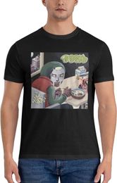 Mf Doom Shirt for Man Soft Classic Short Sleeve Crew Neck Cotton T Personalised Unisex Tees Tops Black 240426