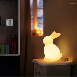 Night Lights Table Lamps Cartoon Children's Room Light Charging Remote Control Atmosphere Decoration Lgihts