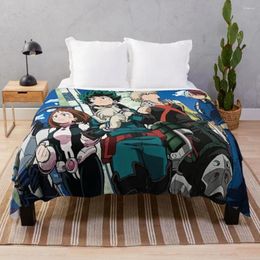 Blankets My Heroes Academia Throw Blanket Thermal Hair