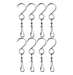 10 Pack Swivel Hooks Clips S Hooks Smooth Spinning for Hanging Wind Spinners Wind Chimes Crystal ers Party Supply Rotatin7335987