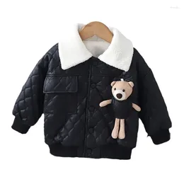 Jackets Winter Fashion Baby Clothes Children Boys Girls Thick Warm Jacket Kids Coat Toddler Casual Cotton Costume Infant Sportswear