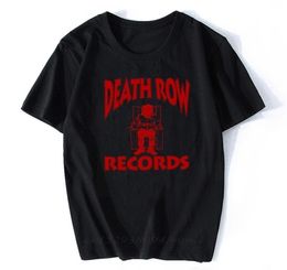 DEATH ROW RECORDS T Shirt Men High Quality Aesthetic Cool Vintage Hip Hop Tshirt Harajuku Streetwear Camisetas Hombre 2107077519868