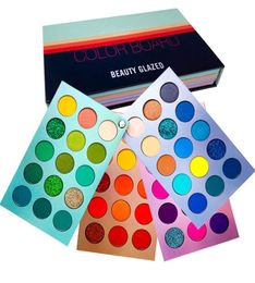 Beauty Glazed 60 Colors Eyeshadow Palette Color Board Makeup palette Eye Shadow NUDE shimmer matte glitter Natural High Pigmented 5082052