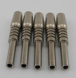 10/14/18mm Gr2 Domeless Titanium Nail Pure Titanium Nails for Nector Collector Kits Ti Tips Wholesale Vaporizers Smokinig accessories1596264