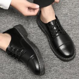 Dress Shoes Men's Moccasins Boys Black Casual Leather Work Italy