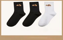 socks Designer Luxury Palm Socks 2 Colour Fashion Angel Casual PA Beheaded Bear Breathable Basketball Football 3 Pairs Sock With B7511020