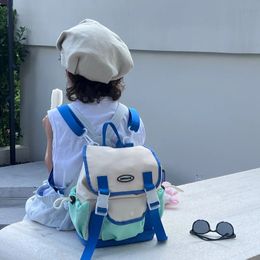 Backpacks Bookbag Kindergarten Children S Backpack Rucksack Kids Oxford Fashion Light for Boy Girl s Gift 240425