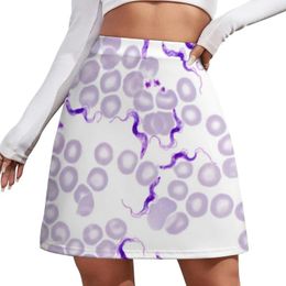 Skirts Trypanosoma Brucei Clothing And Fabric Goods Mini Skirt Rave Outfits For Women Outfit Korean Style