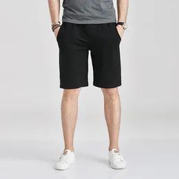 Men's Pants Special Leaky ShortS For Trendy Capris Summer Loose Versatile Knitted SportS And Casual