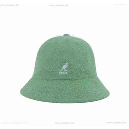 Ball Caps 2024 Kangaroo Kangol Fisherman Hat Sun Hat Sunscreen Embroidery Towel Material 3 Sizes 13 Colors Japanese Ins Super Fire Hat AA 220312 2024 9545