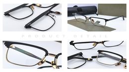 Men Fashion luxury Vintage Eye Transparent metal Glasses Clear Eyeglasses Myopia Presbyopia Prescription Optical Spectacle Frames 4997035