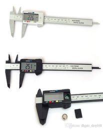 150mm 6inch LCD Digital Electronic Carbon Fibre Vernier Calliper Gauge Micrometre Plastic Caliper28145038012