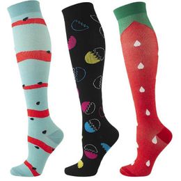 Socks Hosiery Compression Socks for Men Women Sports Socks To Promote Blood Circulation Fitness Marathon Suitable for Outdoor Running Cycling Y240504