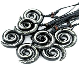 Jewellery whole Lot 12pcs Cool hook Maori The koru Pendant Necklace XL629459398